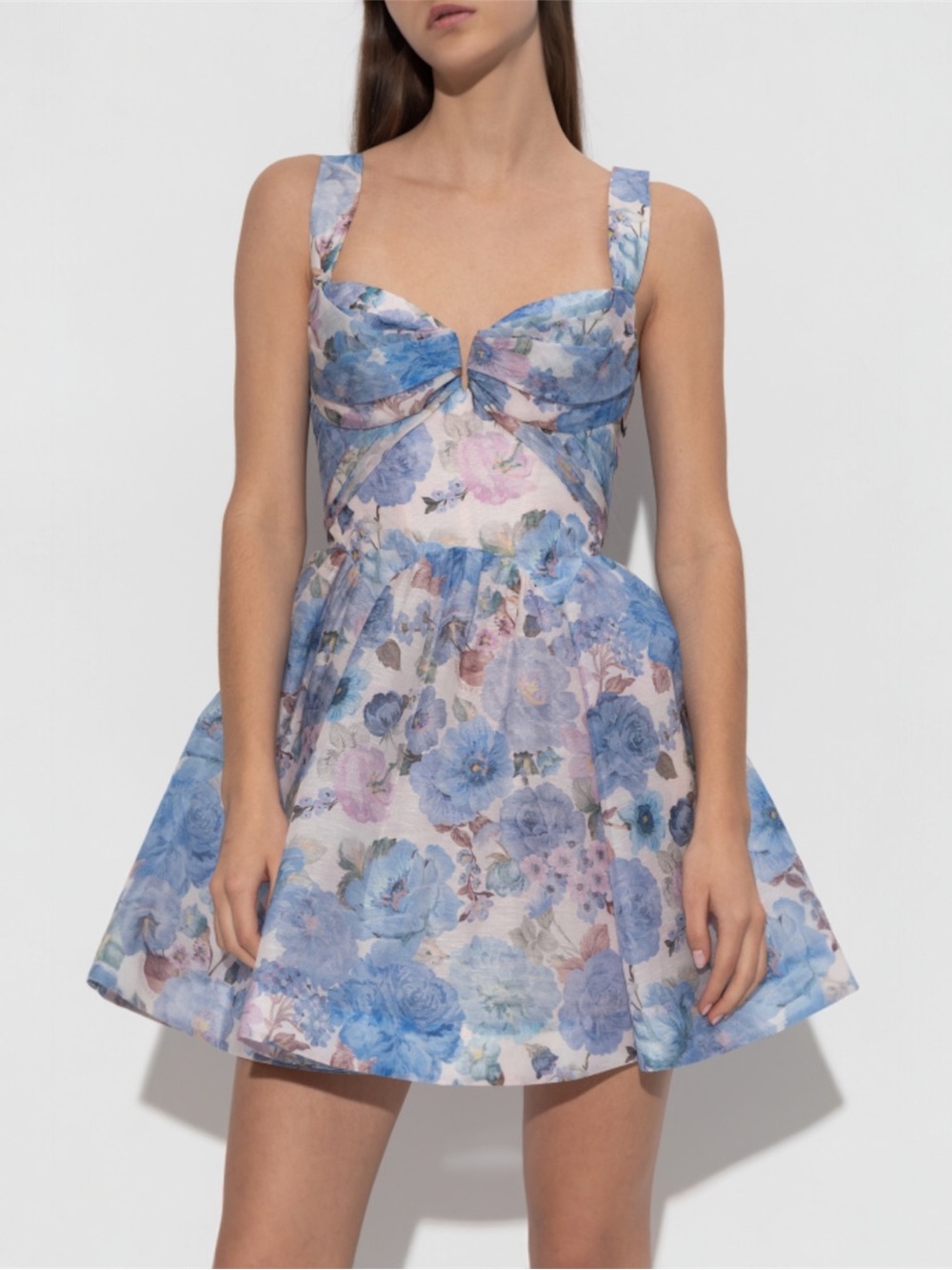 Zimmerman Rebellion Drape Mini Dress Size 0 - Picture 3 of 5